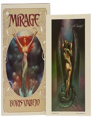 Item #2351269 Mirage [with] Signed Color Lithograph. Boris Vallejo, Doris.