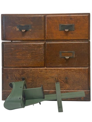 Item #2351370 Antique Underwood & Underwood Boxed Set: Stereo Viewer and Cards with Wood...