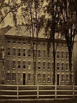 Yale Class of 1869 [Yearbook]. Vol. II. [Volume 2], First Canandaigua National Bank President Frank H. [Harwood] Hamlin's Copy
