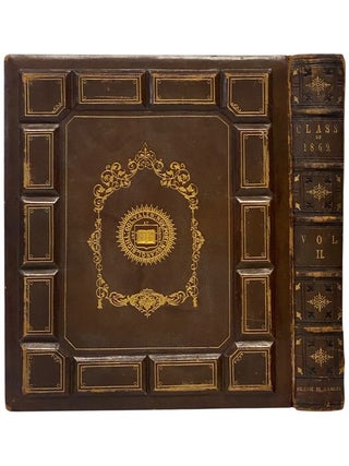 Yale Class of 1869 [Yearbook]. Vol. II. [Volume 2], First Canandaigua National Bank President Frank H. [Harwood] Hamlin's Copy