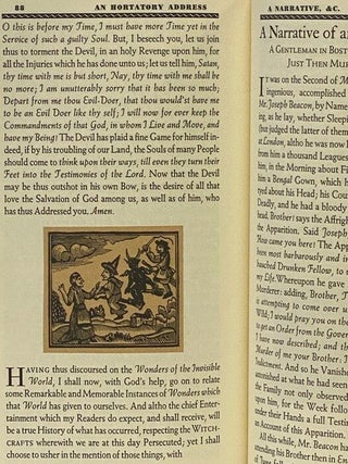 Cotton Mather on Witchcraft: Being the Wonders of the Invisible World - A First-Hand Story of the Salem Witch Trials; with Discourses on: Why the Devil Picked New England for His Work: the Usual Temptations Offered to Become a Witch: the Best Means of Discovering Witches: and the Best Ways to Foil the Temptations of the Evil Powers. (The Library of the Fantastic and Curious)