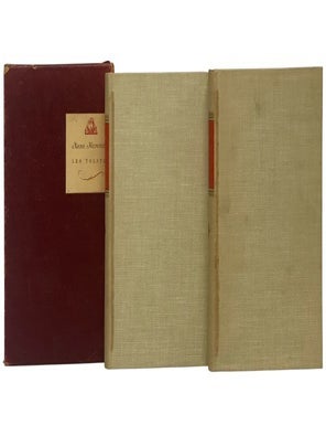Item #2351921 Anna Karenina, in Two Volumes. Leo Tolstoy, Constance Garnett, Thomas Mann