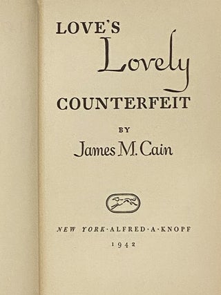 Love's Lovely Counterfeit
