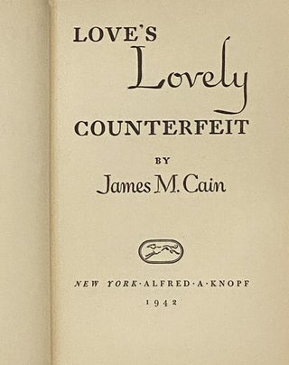 Love's Lovely Counterfeit