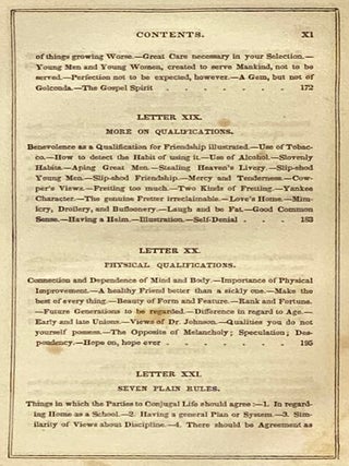 Letters to a Sister; or Woman's Mission. to Accompany the Letters to Young Men. (Alcott's New Series.)