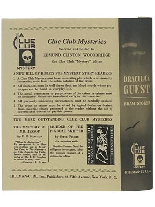 Dracula's Guest: A Clue Club Mystery