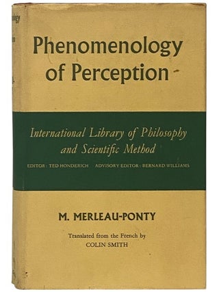 Item #2353006 Phenomenology of Perception (International Library of Philosophy and Scientific...