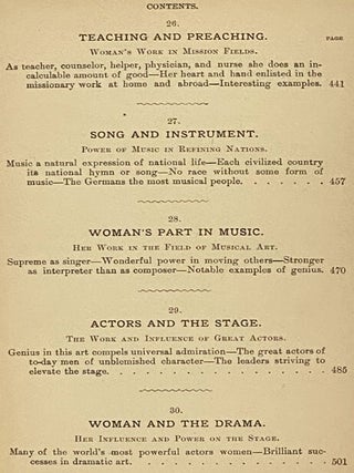 The World's Progress as Wrought by Men and Women in Art, Literature, Education, Philanthropy, Reform, Inventions, Business and Professional Life.