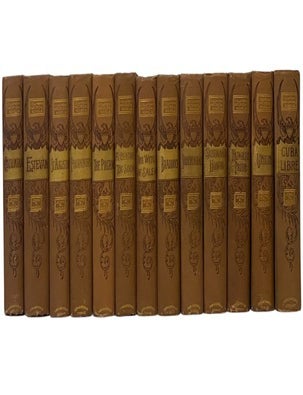 Item #2353115 Columbian Historical Novels, in Thirteen Volumes: Columbia: A Story of the Discovery of America; Estevan: A Story of the Spanish Conquests; St. Augustine: A Story of the Huguenots; Pocahontas: A Story of Virginia; The Pilgrims: A Story of Massachusetts; A Century Too Soon: A Story of Bacon's Rebellion; The Witch of Salem; or, Credulity Run Mad; Braddock: A Story of the French and Indian Wars; Independence: A Story of the American Revolution; Sustained Honor: A Story of the War of 1812; Humbled Pride: A Story of the Mexican War; Union: A Story of the Great Rebellion and of Events Down to the Present Day; Cuba Libre: A Story of the Hispano-American War. John R. Musick.