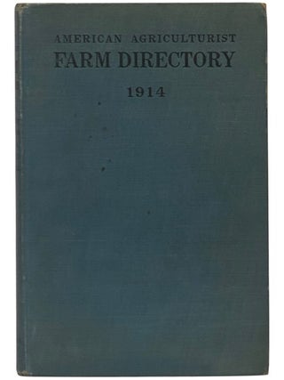 Item #2353149 American Agriculturist Farm Directory of Yates, Schuyler, Tompkins and Seneca...