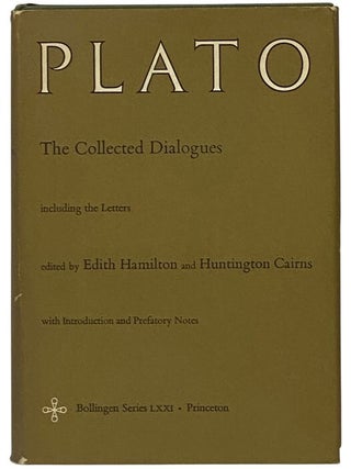 Item #2353683 The Collected Dialogues of Plato, Including the Letters, with Introduction and...