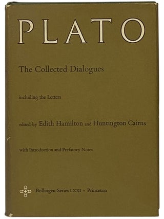 Item #2353683 The Collected Dialogues of Plato, Including the Letters, with Introduction and...