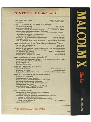 Malcolm X: The Man and His Times