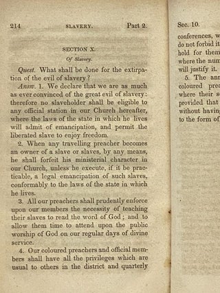 The Doctrines and Discipline of the Methodist Episcopal Church