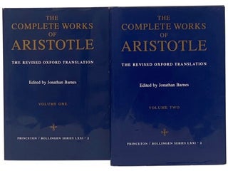 Item #2353902 The Complete Works of Aristotle: The Revised Oxford Translation, in Two Volumes...