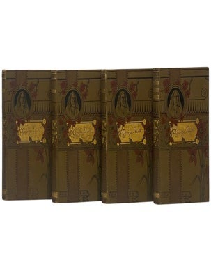 Item #2354154 Four Uniformly Bound Works by George Eliot: Middlemarch; Daniel Deronda; Felix Holt; Impressions of Theophrastus Such, The Spanish Gypsy, The Legend of Jubal and Other Poems, Old and New. George Eliot, Mary Ann Evans.