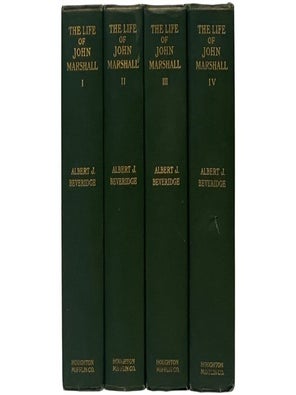 Item #2354180 The Life of John Marshall, in Four Volumes: Volume I - Frontiersman, Soldier,...