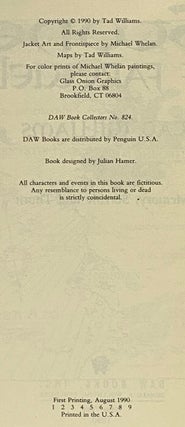 The Stone of Farewell (Memory, Sorrow and Thorn, Book 2) (Daw Book Collectors No. 824)