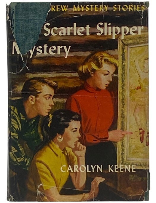 Item #2354212 The Scarlet Slipper Mystery (Nancy Drew Mystery Stories No. 32). Carolyn Keene.