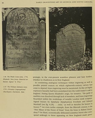 Early Gravestone Art in Georgia and South Carolina