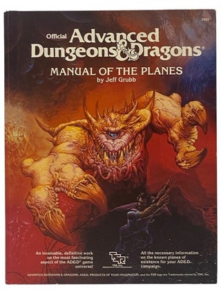 Item #2354248 Manual of the Planes (Official Advanced Dungeons & Dragons) (2022). Dungeons,...