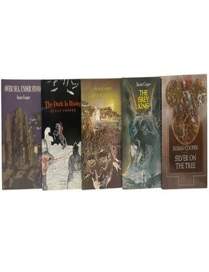 Item #2354297 The Dark Is Rising Sequence, in Five Volumes: Over Sea, Under Stone; The Dark Is Rising; Greenwitch; The Grey King; Silver on the Tree. Susan Cooper.