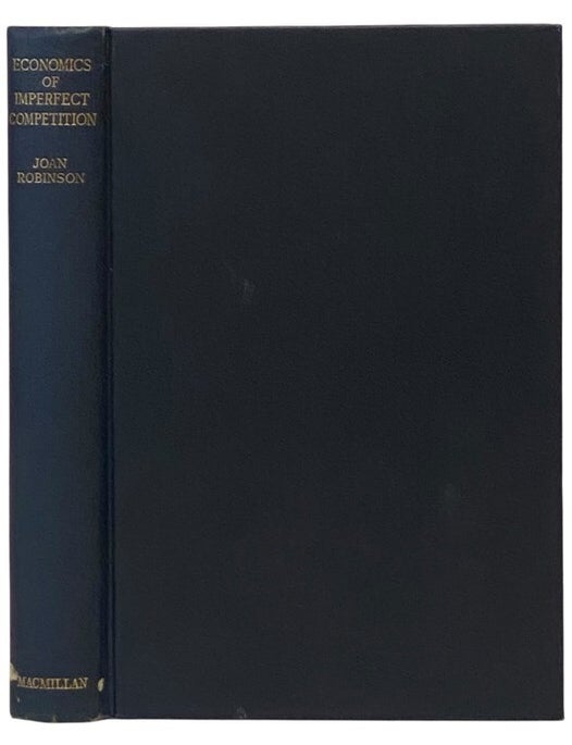 Item #2354374 The Economics of Imperfect Competition. Joan Robinson.