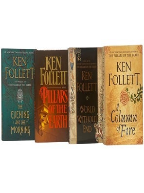 The Evening and the Morning; The Pillars of the Earth; World Without End; A Column of Fire (The. Ken Follett.