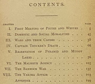 Life Among the Piutes: Their Wrongs and Claims.
