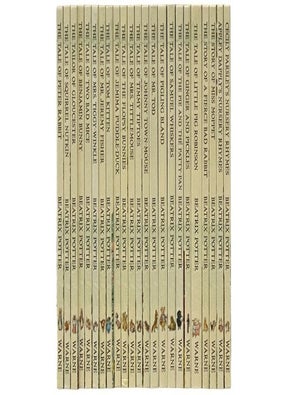 The Peter Rabbit Library, in Twenty-Three Volumes: The Tale of Peter Rabbit; The Tale of Squirrel...
