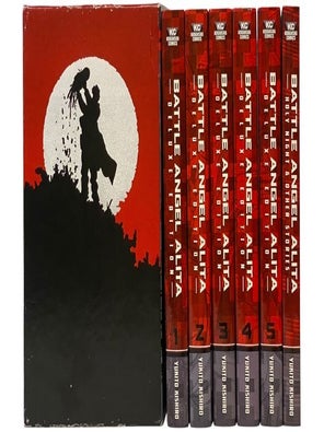 Battle Angel Alita: Deluxe Edition Series Box Set - Volumes 1-6, Plus Holy Night & Other Stories, Promotional Poster and Cards