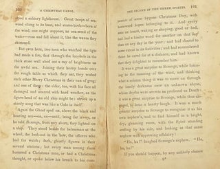 A Christmas Carol. in Prose. Being a Ghost Story of Christmas.