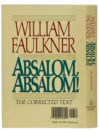 Absalom, Absalom! The Corrected Text